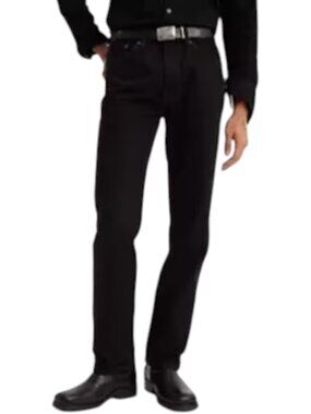 NEW Men's Levi's 505 Regular Fit jeans Black | 31 x 36